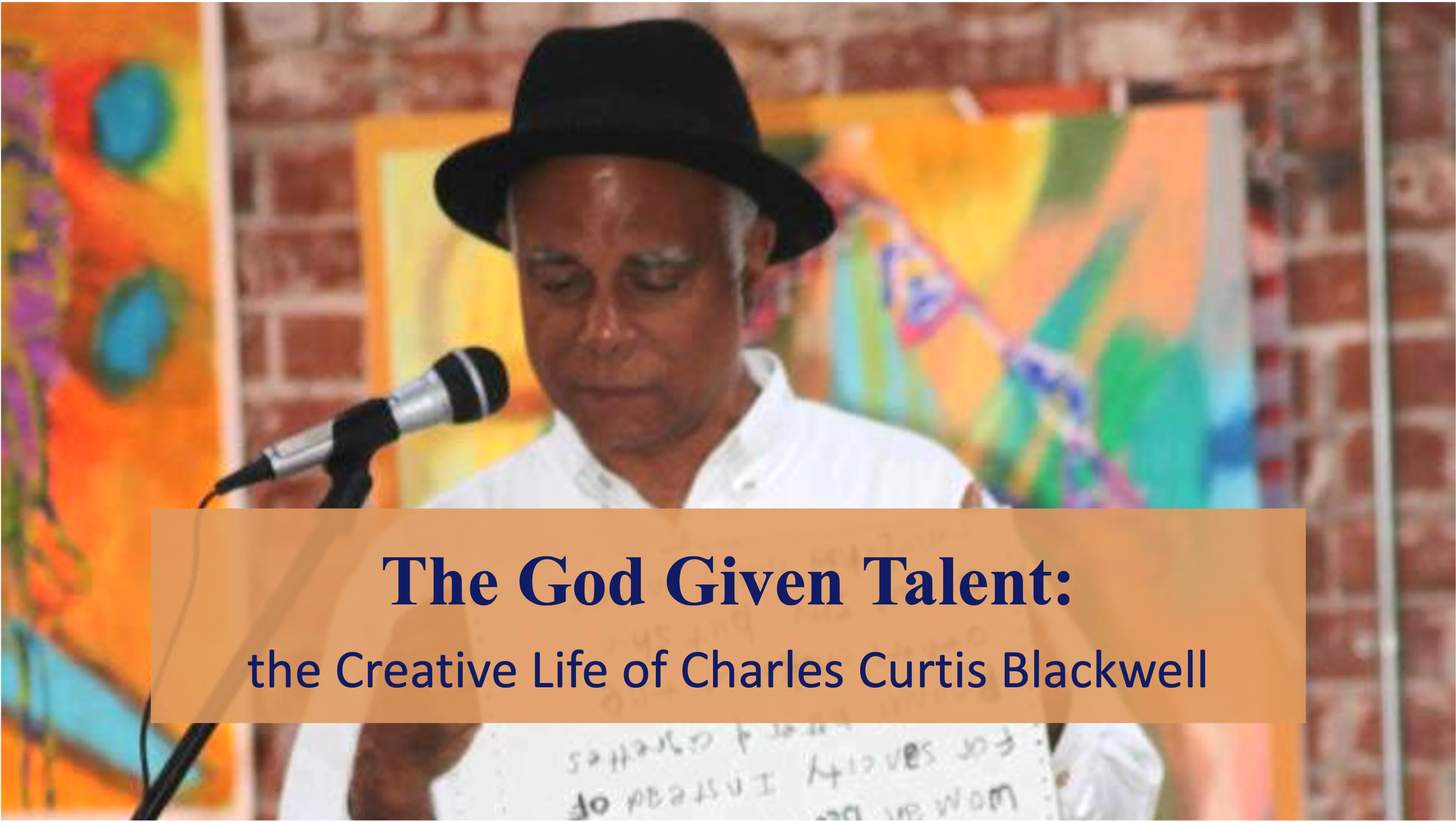 The God Given Talent: The Creative Life of Charles Curtis Blackwell poster